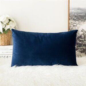 Velvet Pillow Cover Soft Luxury Decorative Throw Pillow Cover Single